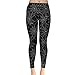 CowCow Womens Black Halloween Spider Web Pattern Leggings