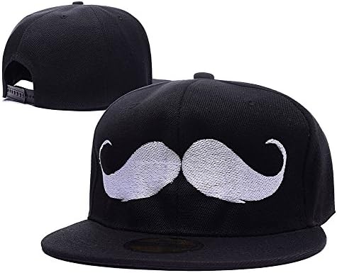 YUGY Markiplier Warfstache Logo Adjustable Embroidery Snapback Hat Baseball Cap