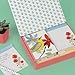 Galison Avian Friends Rectangular Yellow Desk Set