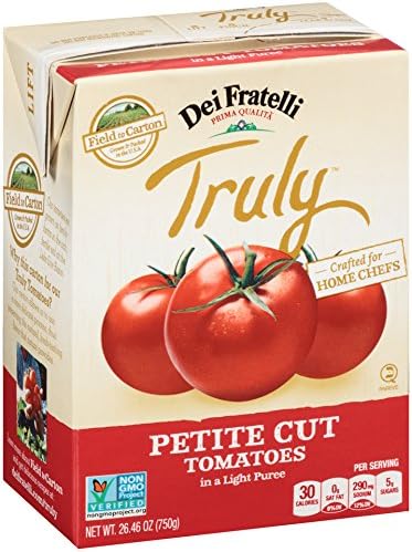 Dei Fratelli - Truly Petite Cut Tomatoes - 26.46oz Carton - 12 pack