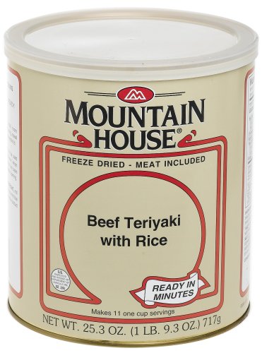 Mountain House #10 Can Beef Teriyaki with Rice
