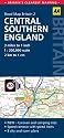 Road Map Central Southern England: AA Automobile Association (AA Road Map Britain Series)
