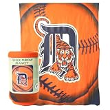 Detroit Tigers Lightweight Fleece Blanket (Measures 50" x 60")