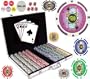 Bluff King Casino Suited Poker Chip Set (1000 Clay Composite 11.5 gram Chips)