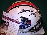 ANTHONY MUNOZ SIGNED AUTOGRAPHED MINI HELMET CINCINNATI BENGALS COA JSA