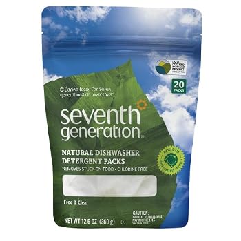 Set A Shopping Price Drop Alert For Seventh Generation Auto Dish Pacs, Free and Clear, 20-Count, Packaging May Vary