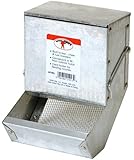 Little Giant5 inch Galvanized Rabbit Feeder  AF5SL