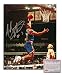 John Starks NBA New York Knicks Hand Signed 8x10 Photograph Dunking Blue Jersey