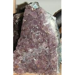 Quellstein (Brunnenstein) Amethyst mit Spitzen