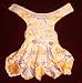 Elegant Peach Dress Small