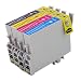 Take4Less 4-Pack (1B+3C) Epson T044 Compatible Ink Cartridges T044120 T044220 T044320 T044420 for Epson Stylus C64 C66 CX4600 CX6400 CX6600 C84 C86