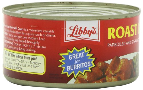 Libby Roast Beef with Gravy