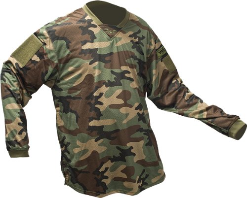 Valken Paintball Echo Jersey WOODLAND