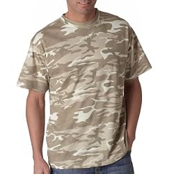 Anvil Adult Camouflage Short Sleeve T-Shirt