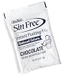 Sin Free Instant Chocolate Pudding Mix, 2.8-Ounce Pouches (Pack of 12)