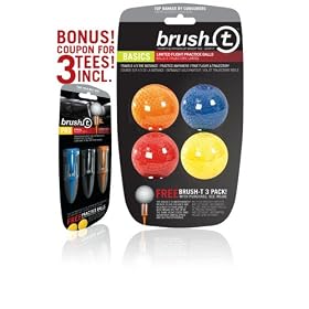 Brush T Basics Balls (4 pack multi-colored balls)