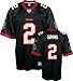 Chris Simms Jersey: Reebok Black Replica #2 Tampa Bay Buccaneers Jersey - Medium