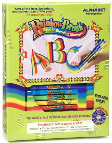 Childrens Toyshop  Toys : Rainbow Brush Alphabet Beginners Kit