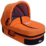 Tike Tech Single City X3 and City X4 Stroller Bassinet, Autumn Orange