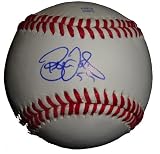 Brian Fuentes Autographed ROLB Baseball, Oakland Athletics, Colorado Rockies, Proof Photo of Brian Signing for Us.