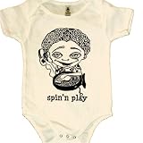 Spin'N Play DJ organic cotton one-piece