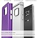Galaxy Note 7 case, Kaptron Galaxy Note 7 - Double Tone Dual Layer Hybrid Defender Case for Samsung Galaxy Note 7 (Purple + Grey)