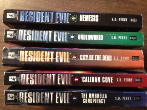 RESIDENT EVIL: Book (1) One: The Umbrella Conspiracy; Book (2) Two: Caliban Cove; Book (3) Three: City of the Dead; Book (4) Four: Underworld; Book (5) Five: Nemesis