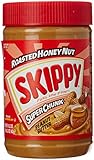 Skippy Peanut Butter, Roasted Honey Nut, Super Chunk, 16.3 oz  "Pack of 2"