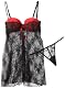 Second To None Rampage Women’s Samantha Babydoll And Thong Now Is The Time