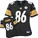 Hines Ward Black Reebok Premier Pittsburgh Steelers Women's Jersey - Small