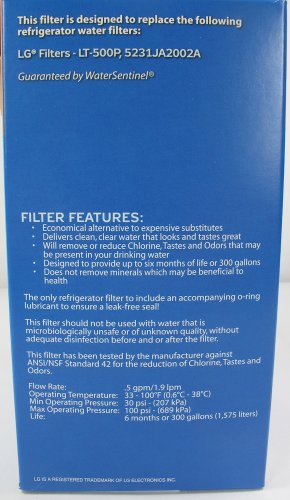 cheap Water Sentinel WSL-1 Refrigerator Replacement Filter