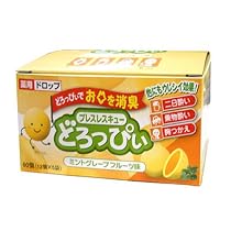 ブレスレスキュー どろっぴぃ ミントグレープフルーツ味 60個
