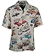 Olds Oldsmobile Classic Cars Hawaiian Camp Shirt by David Carey