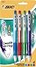 BIC Gel Pens - BIC Velocity Retractable Colorful Inks Ball Pen, Medium , 1.0mm, Assorted, 4 Pens (VLGAP41-Ast)