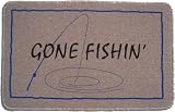 Gone Fishin' gift doormat