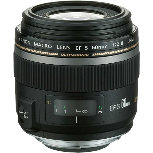 Canon EF-S 60mm f/2.8 Macro USM Digital SLR Lens for EOS Digital SLR Cameras
