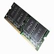 PNY OPTIMA 1GB  DDR 333 MHz PC2700  Notebook / Laptop SODIMM Memory Module MN1024SD1-333