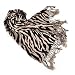 Zebra Animal Print Pashmina Shawl - Coffee, Gift Idea