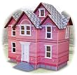 Melissa & Doug Classic Heirloom Victorian Doll House