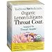 Traditional Medicinals Organic Lemon Echinacea Throat Coat Herbal Tea, 16-Count Wrapped Tea Bags (Pack of 6)