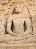 Rock Carved Granite Image of the Seated Buddha, Unesco World
Heritage Site, Sri Lanka Photographic Poster Print by Gavin
Hellier, 18x24