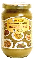 Kokita Indonesian Essential Seasoning Mix D - Bumbu Inti For Stir-fried Dishes, 12.3-Ounce Jars (Pack of 3)