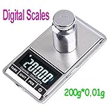 200 グラム * 0.01 グラム 200 グラム/0.01 グラム デジタル ジュエリー ポケット スケール を 、 ドロップシッピング