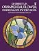 Ornamental Flower Stained Glass Pattern Book: 83 Designs for Workable Projects (Dover Stained Glass Instruction)