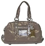 Coach Poppy Leather Luxey Satchel 15914 (SV/Lucky Penny