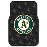 FMOAKLAND - Oakland Athletics A's Front Floor Mats 2 Piece MLB Baseball