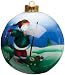 Golf Gifts & Gallery Clubhouse Collection Glass Child Golfer Ornament