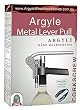Argyle Wine Tools: Metal Lever Pull Corkscrew