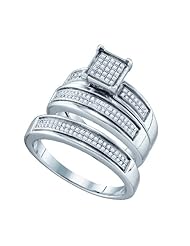 0.42CTW DIAMOND FASHION TRIO SET