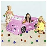 Little Tikes Pink Sports Car Play Center Ball Pit with - 25 Balls